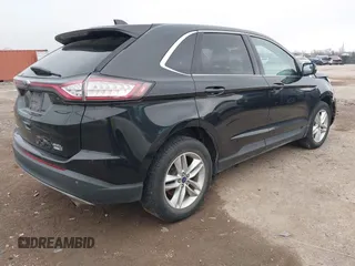 2015 Ford Edge SEL with VIN 2FMTK4J91FBB34028, listed as a IAAI auction lot 41710454 with 77,502 mi miles. Bid and sale history available at carsss.com. Image 4.