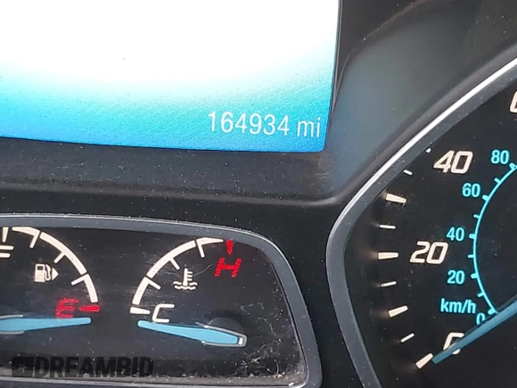 2013 Ford Escape SEL with VIN 1FMCU0HX1DUD51965, listed as a IAAI auction lot 41667262 with 164,493 mi miles and . Bid and sale history available at DreamBid. Image 15.