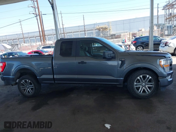 2021 Ford F-150 XL with VIN 1FTEX1CP5MFA52842, listed as a IAAI auction lot 42520858 with 107,873 mi miles and . Bid and sale history available at DreamBid. Image 13.