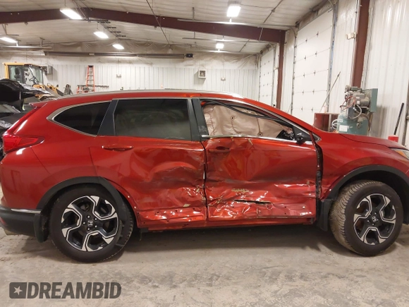 2018 Honda CR-V Touring with VIN 5J6RW2H98JL002142, listed as a IAAI auction lot 41957901 with Not Provided miles. Bid and sale history available at carsss.com. Image 12.