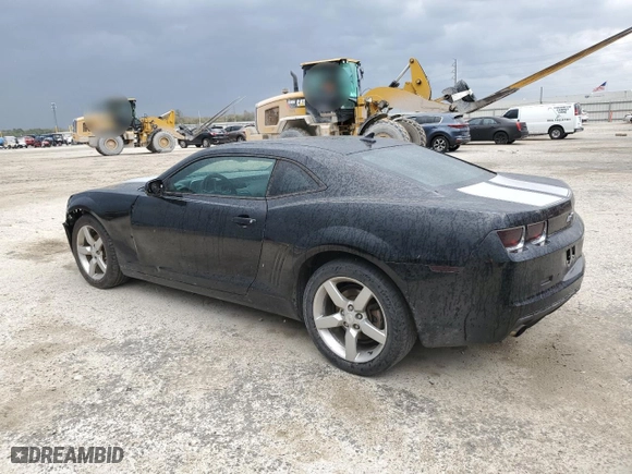 2011 Chevrolet Camaro 2LT with VIN 2G1FC1ED8B9123680, listed as a Copart auction lot 46608055 with 194,363 mi miles and Salvage Title. Bid and sale history available at carsss.com. Image 2.