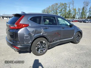 2019 Honda CR-V Touring with VIN JHLRW2H95KX022822, listed as a Copart auction lot 53822095 with 98,134 mi miles and Salvage Title. Bid and sale history available at DreamBid. Image 3.