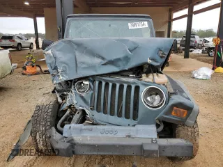 2006 Jeep Wrangler SE with VIN 1J4FA29116P701025, listed as a Copart auction lot 79991754 with 217,178 mi miles and Salvage Title. Bid and sale history available at carsss.com. Image 5.