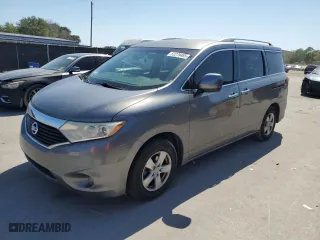 2016 Nissan Quest SL with VIN JN8AE2KP0G9153225, listed as a Copart auction lot 52279465 with 135,370 mi miles and Salvage Title. Bid and sale history available at carsss.com. Image 1.