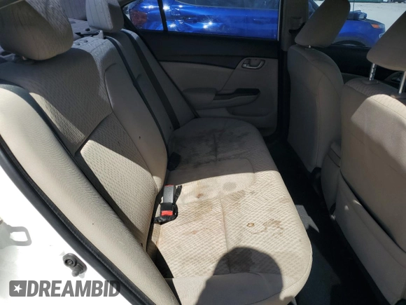 2014 Honda Civic Sedan LX with VIN 19XFB2F50EE051256, listed as a Copart auction lot 55284985 with 148,871 mi miles and Salvage Title. Bid and sale history available at carsss.com. Image 10.