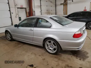 2001 BMW 3 Series 330Ci with VIN WBABN53421JU21846, listed as a Copart auction lot 84255684 with 188,425 mi miles and Salvage Title. Bid and sale history available at carsss.com. Image 2.