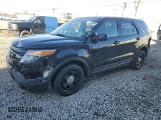 2014 Ford Utility Police Interceptor with VIN 1FM5K8AR3EGB02575, listed as a Copart auction lot 82382634 with 170,735 mi miles and Non Repairable. Bid and sale history available at carsss.com. Image 1.