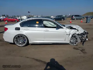 2017 BMW M3 with VIN WBS8M9C5XH5G83774, listed as a IAAI auction lot 41473471 with 91,000 mi miles. Bid and sale history available at carsss.com. Image 12.