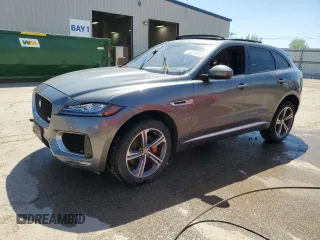 2017 Jaguar F-Pace S z VIN SADCM2BV1HA488777, wystawiony jako Copart lot #53279475 z przebiegiem Nie podano mil oraz Szkoda całkowita • Salvage title. Historia ofert i sprzedaży dostępna na DreamBid. Obrazek 1.