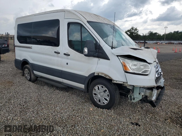 2015 Ford Transit XL с VIN 1FDZK1CM1FKB13843, выставлен на аукционе Copart как лот 58156245 с пробегом 45 281 миль миль и Списание • Salvage title. История ставок и продаж доступна на DreamBid. Изображение 1.