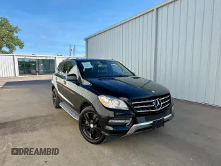2015 Mercedes-Benz M 350 with VIN 4JGDA5JB7FA505544, listed as a Copart auction lot 63010555 with 119,620 mi miles and Clean title. Bid and sale history available at DreamBid. Image 1.