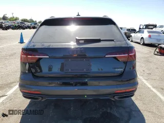 2024 Audi A4 allroad Premium Plus with VIN WA18AAF41RA015009, listed as a Copart auction lot 65481094 with 4,118 mi miles and Salvage Title. Bid and sale history available at carsss.com. Image 6.