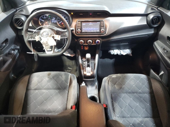 2020 Nissan Kicks S with VIN 3N1CP5BV1LL518434, listed as a Copart auction lot 46991545 with 66,980 mi miles and Salvage Title. Bid and sale history available at carsss.com. Image 8.