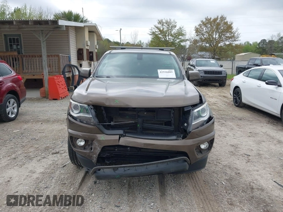 2016 Chevrolet Colorado 4WD Z71 with VIN 1GCGTDE35G1190026, listed as a IAAI auction lot 41936805 with 98,134 mi miles. Bid and sale history available at carsss.com. Image 12.