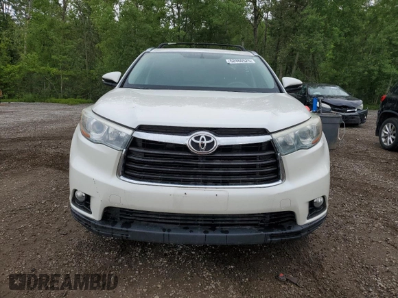 2014 Toyota Highlander Limited with VIN 5TDDKRFH1ES024406, listed as a Copart auction lot 62460525 with 172,598 mi miles and Clean title. Bid and sale history available at DreamBid. Image 5.
