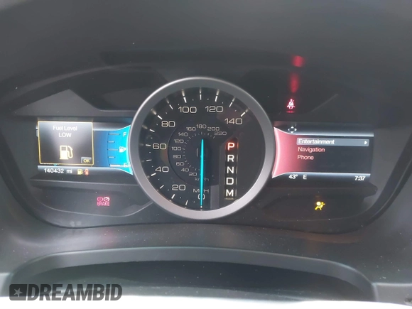 2015 Ford Explorer XLT with VIN 1FM5K8D80FGA32070, listed as a IAAI auction lot 41754485 with 140,432 mi miles. Bid and sale history available at carsss.com. Image 7.