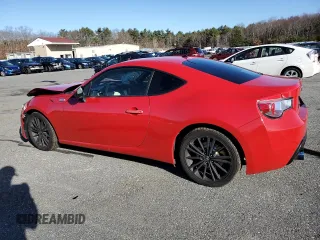 2013 Scion FR-S with VIN JF1ZNAA17D2723351, listed as a Copart auction lot 49838735 with 75,443 mi miles and Salvage Title. Bid and sale history available at DreamBid. Image 2.