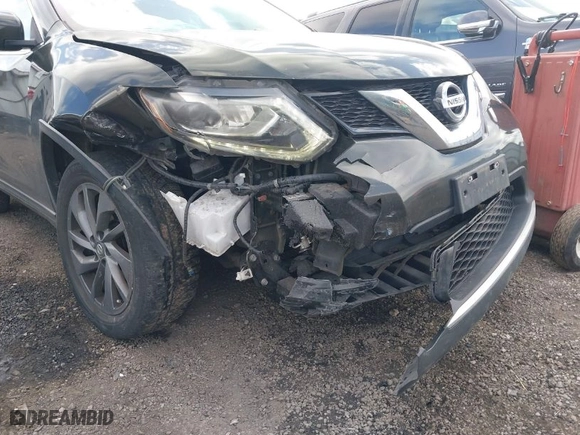 2016 Nissan Rogue SV with VIN 5N1AT2MV7GC803373, listed as a IAAI auction lot 41859144 with 128,425 mi miles. Bid and sale history available at carsss.com. Image 6.
