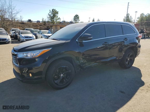 2014 Toyota Highlander XLE with VIN 5TDKKRFH2ES020887, listed as a Copart auction lot 47527945 with 210,858 mi miles and Salvage Title. Bid and sale history available at carsss.com. Image 1.