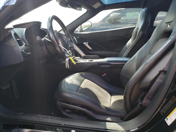 2014 Chevrolet Corvette Stingray 3LT with VIN 1G1YF2D79E5109175, listed as a Copart auction lot 69514604 with 17,514 mi miles and Clean Title. Bid and sale history available at carsss.com. Image 7.