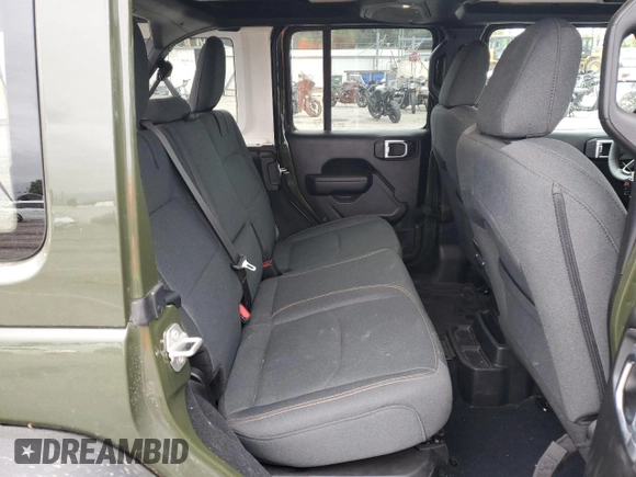 2024 Jeep Wrangler Sport S with VIN 1C4RJXN65RW121336, listed as a Copart auction lot 53395985 with 19,861 mi miles and Salvage title. Bid and sale history available at DreamBid. Image 10.