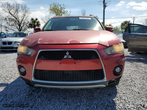 2010 Mitsubishi Outlander SE with VIN JA4AS3AW2AZ015318, listed as a Copart auction lot 47322455 with 154,419 mi miles and Clean Title. Bid and sale history available at carsss.com. Image 5.