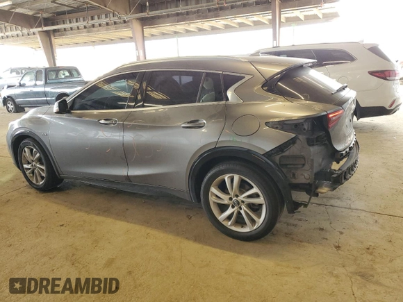 2017 Infiniti QX30 with VIN SJKCH5CP7HA039232, listed as a Copart auction lot 47460565 with Not provided miles and Salvage title. Bid and sale history available at DreamBid. Image 2.