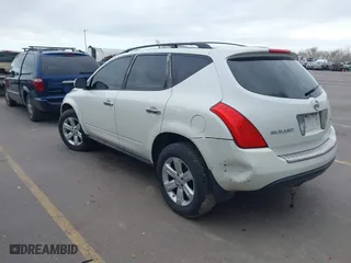 2007 Nissan Murano SL with VIN JN8AZ08W97W626418, listed as a IAAI auction lot 41801228 with 206,287 mi miles. Bid and sale history available at carsss.com. Image 3.