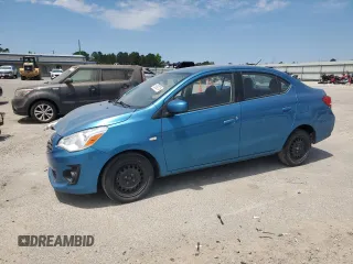 2017 Mitsubishi Mirage ES with VIN ML32F3FJ9HHF18670, listed as a Copart auction lot 55590315 with 65,898 mi miles and Salvage title. Bid and sale history available at DreamBid. Image 1.