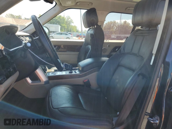 2020 Land Rover Range Rover HSE with VIN SALGS2RU5LA585658, listed as a Copart auction lot 73409474 with 64,340 mi miles and Salvage Title. Bid and sale history available at DreamBid. Image 7.