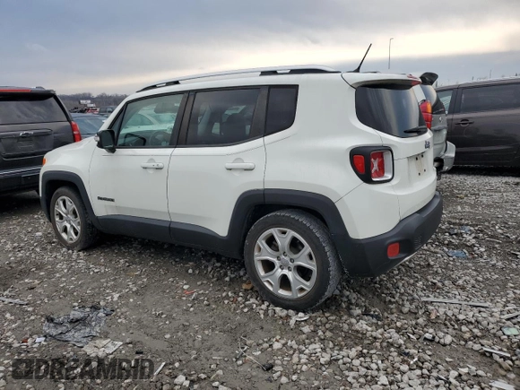 2016 Jeep Renegade Limited with VIN ZACCJADT8GPD70928, listed as a Copart auction lot 86652434 with Not provided miles and Salvage title. Bid and sale history available at DreamBid. Image 2.