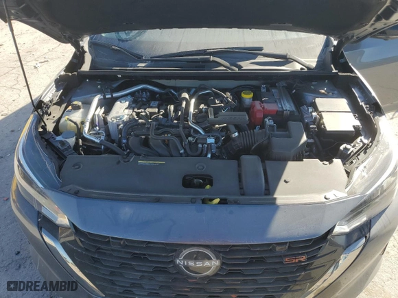 2025 Nissan Sentra SR with VIN 3N1AB8DV6SY234223, listed as a Copart auction lot 46276065 with 6,496 mi miles and Salvage Title. Bid and sale history available at carsss.com. Image 11.