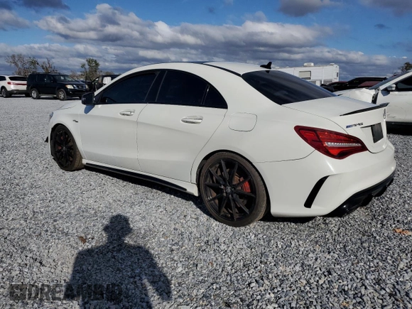 2018 Mercedes-Benz CLA with VIN WDDSJ5CB3JN558564, listed as a Copart auction lot 84856284 with 92,661 mi miles and Salvage Title. Bid and sale history available at carsss.com. Image 2.