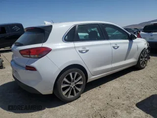 2018 Hyundai Elantra GT with VIN KMHH35LE0JU074104, listed as a Copart auction lot 55727404 with 34,769 mi miles and Salvage Title. Bid and sale history available at carsss.com. Image 3.