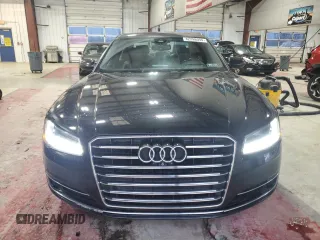 2015 Audi A8 L 4.0T with VIN WAU32AFD3FN036507, listed as a Copart auction lot 82298094 with 77,156 mi miles and Salvage Title. Bid and sale history available at carsss.com. Image 5.