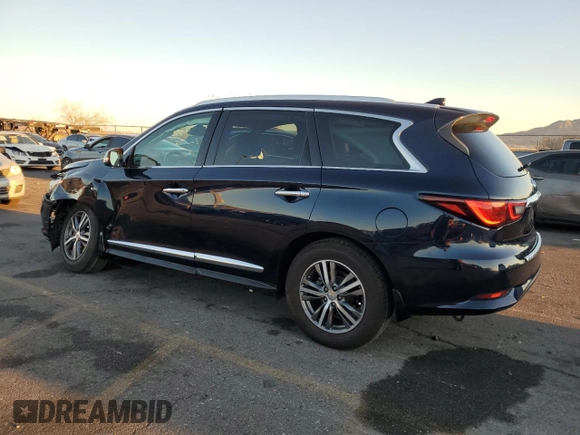 2020 Infiniti QX60 Luxe with VIN 5N1DL0MN4LC513281, listed as a Copart auction lot 89108495 with 65,021 mi miles and Salvage Title. Bid and sale history available at DreamBid. Image 2.