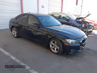 2013 BMW 3 Series 328i with VIN WBA3C1C54DF444998, listed as a IAAI auction lot 41392949 with 158,555 mi miles. Bid and sale history available at carsss.com. Image 1.