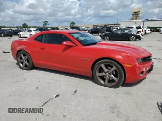 2013 Chevrolet Camaro LT z VIN 2G1FC1E3XD9126848, wystawiony jako Copart lot #59735855 z przebiegiem 194 119 mil mil oraz Szkoda całkowita • Salvage title. Historia ofert i sprzedaży dostępna na DreamBid. Obrazek 4.