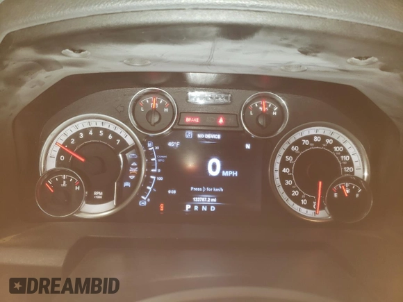 2015 Ram 2500 Big Horn with VIN 3C6UR5DJ0FG669503, listed as a Copart auction lot 44803265 with 133,787 mi miles and Salvage title. Bid and sale history available at DreamBid. Image 9.