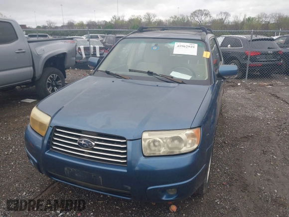 2007 Subaru Forester X w/Premium Pkg with VIN JF1SG65697H726204, listed as a IAAI auction lot 41962919 with 225,055 mi miles. Bid and sale history available at carsss.com. Image 6.