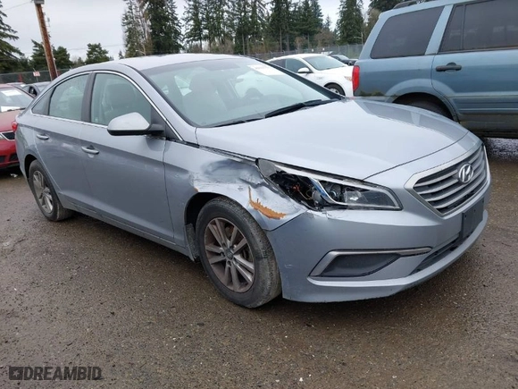 2017 Hyundai Sonata 2.4L with VIN 5NPE24AFXHH564988, listed as a IAAI auction lot 41927777 with 100,758 mi miles. Bid and sale history available at carsss.com. Image 1.