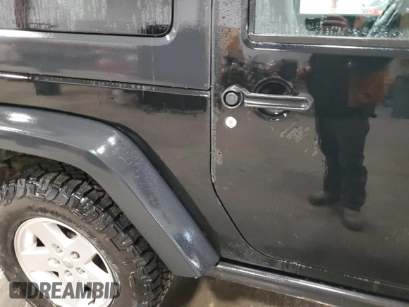 2018 Jeep Wrangler Sport with VIN 1C4AJWAG6JL840994, listed as a Copart auction lot 50381105 with 99,161 mi miles and Salvage Title. Bid and sale history available at carsss.com. Image 11.