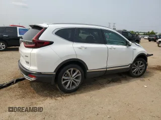 2021 Honda CR-V Touring with VIN 7FART6H96ME005154, listed as a Copart auction lot 60266905 with 54,624 mi miles and Salvage title. Bid and sale history available at DreamBid. Image 3.