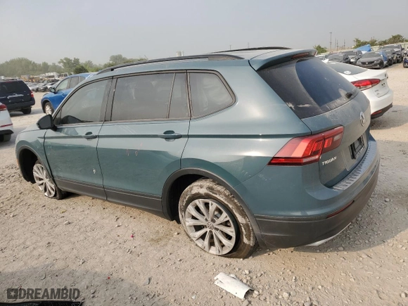 2019 Volkswagen Tiguan S with VIN 3VV1B7AX2KM132021, listed as a Copart auction lot 71241274 with 70,950 mi miles and Salvage Title. Bid and sale history available at carsss.com. Image 2.