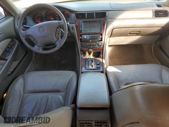 2001 Acura RL with VIN JH4KA96691C000647, listed as a Copart auction lot 77895954 with 225,386 mi miles and Salvage Title. Bid and sale history available at carsss.com. Image 8.