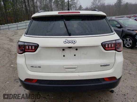 2021 Jeep Compass Altitude with VIN 3C4NJDBB7MT503266, listed as a Copart auction lot 51506075 with 77,524 mi miles and Salvage title. Bid and sale history available at DreamBid. Image 6.