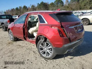 2023 Cadillac XT5 FWD Premium Luxury with VIN 1GYKNCRS8PZ216887, listed as a Copart auction lot 82563534 with 17,275 mi miles and Salvage Title. Bid and sale history available at carsss.com. Image 2.