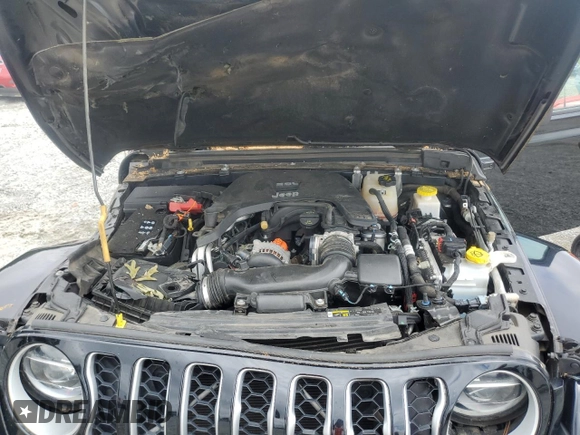 2020 Jeep Gladiator Overland with VIN 1C6HJTFG1LL172604, listed as a Copart auction lot 59883565 with 176,831 mi miles and Salvage title. Bid and sale history available at DreamBid. Image 12.