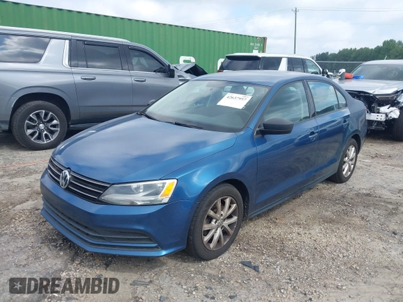 2015 Volkswagen Jetta SE z VIN 3VWD17AJ3FM343189, wystawiony jako IAAI lot #42637957 z przebiegiem 167 747 mil mil oraz . Historia ofert i sprzedaży dostępna na DreamBid. Obrazek 2.