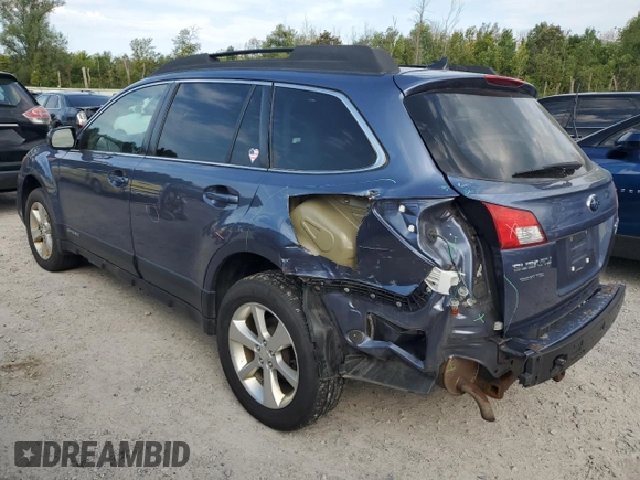 2014 Subaru Outback 2.5i Limited with VIN 4S4BRBKC1E3315540, listed as a Copart auction lot 70393444 with 144,389 mi miles and Salvage Title. Bid and sale history available at carsss.com. Image 2.